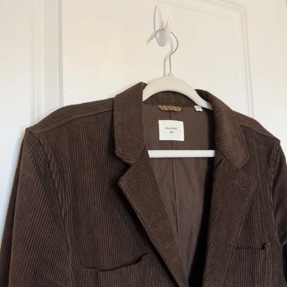 Billy Reid Corduroy Blazer Mens Sport Coat